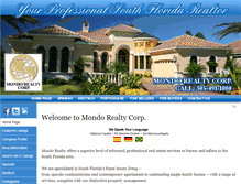 Tablet Screenshot of mondorealtycorp.com